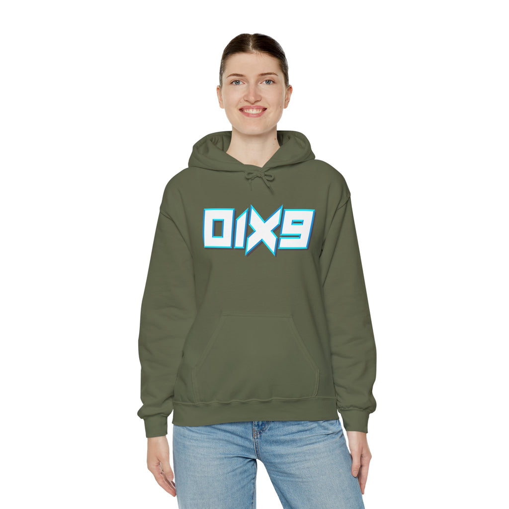 01x9 Hoodie, Big Logo With Wesley on the back