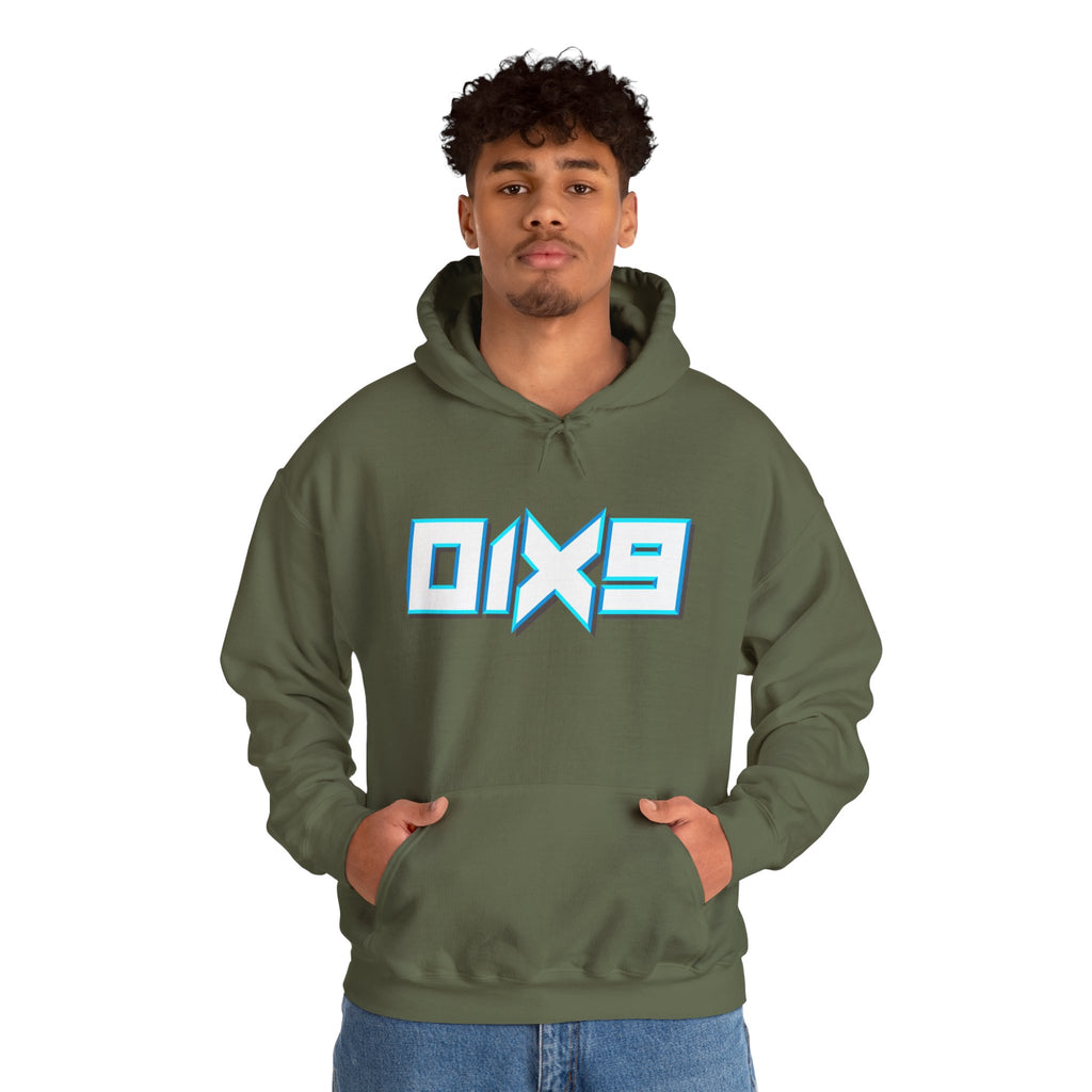 01x9 Hoodie, Big Logo With Wesley on the back